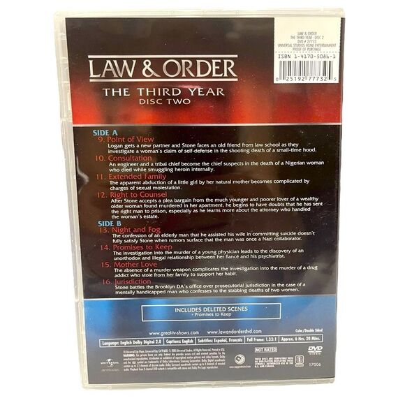 Law & Order: The Third Year [DVD] - Picture 6 of 7